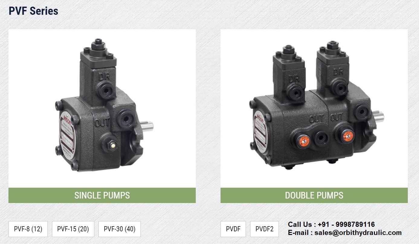 PVF Anson Hydraulic Variable Vane Pumps